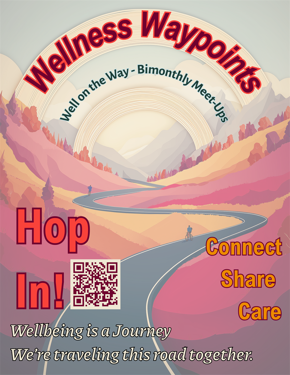 Poster for our bi-monthly sessions. 